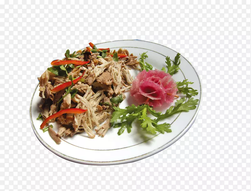 红烧猪肉碎饭泰国菜快餐猪肉蘑菇