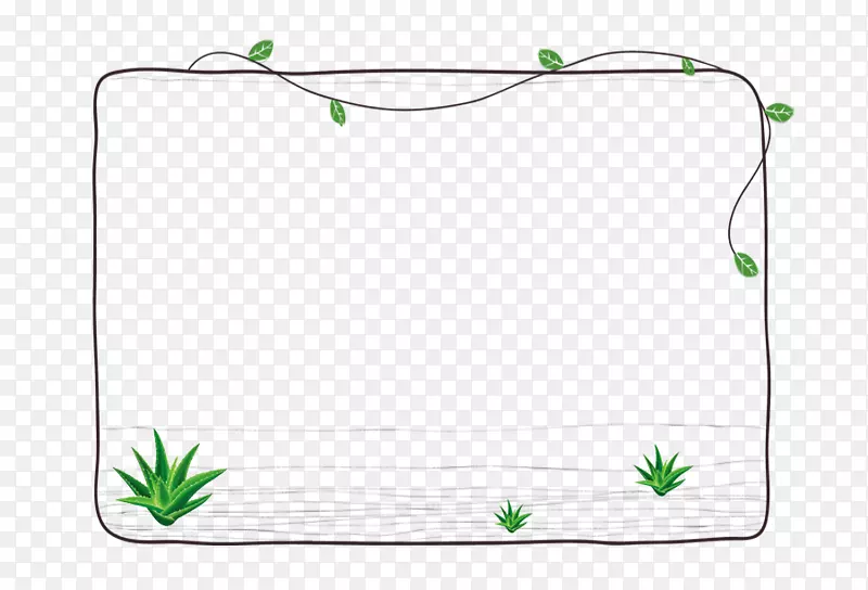 下载卡通植物-花卉植物边界