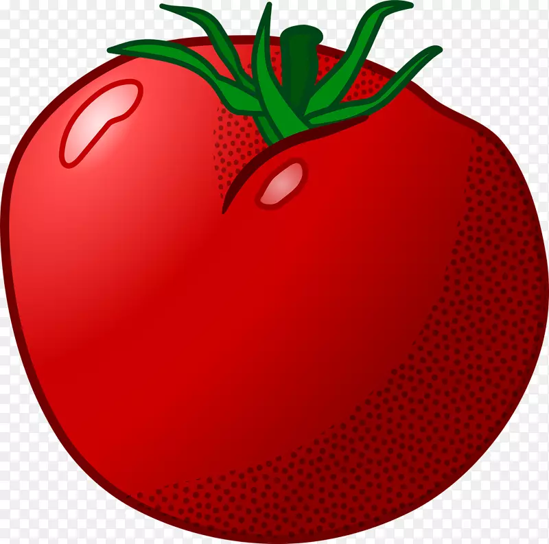 樱桃番茄免费内容蔬菜剪贴画.鲜红番茄
