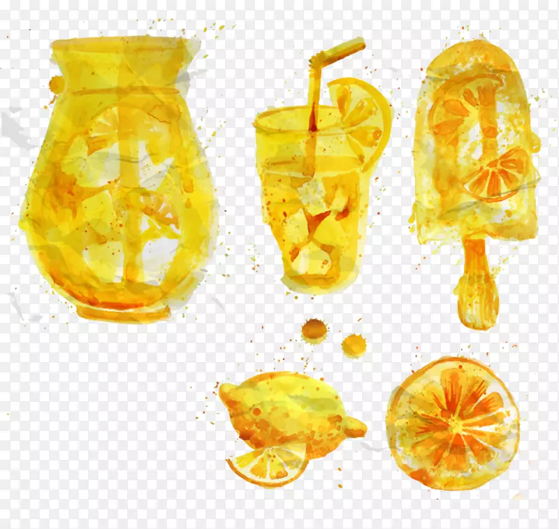 橙汁鸡尾酒柠檬水