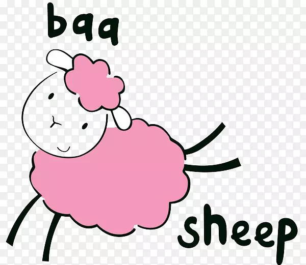 绵羊剪贴画-卡通羊
