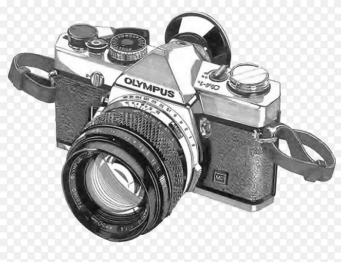 照相机画墨摄影笔式照相机