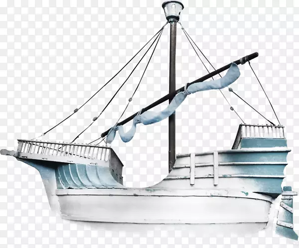 帆船.海上创造性船只