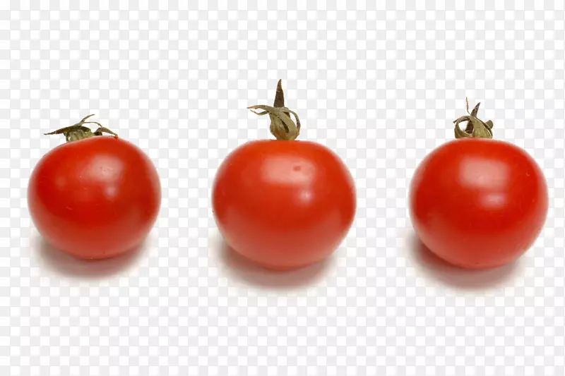 李子番茄樱桃番茄灌木番茄素食菜-三个小番茄