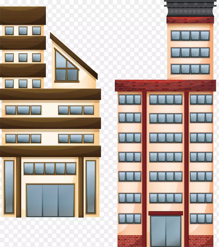 建筑图例-商务办公大楼