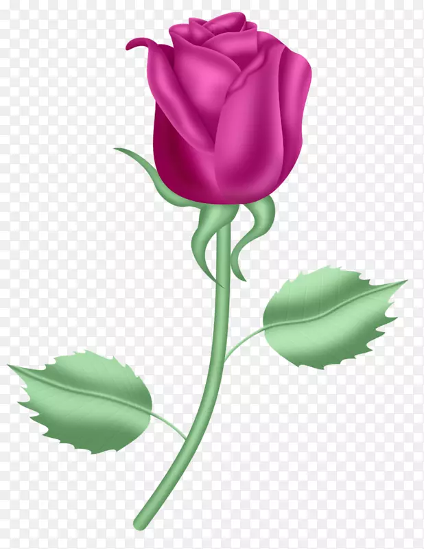 花水彩画玫瑰剪贴画手绘玫瑰