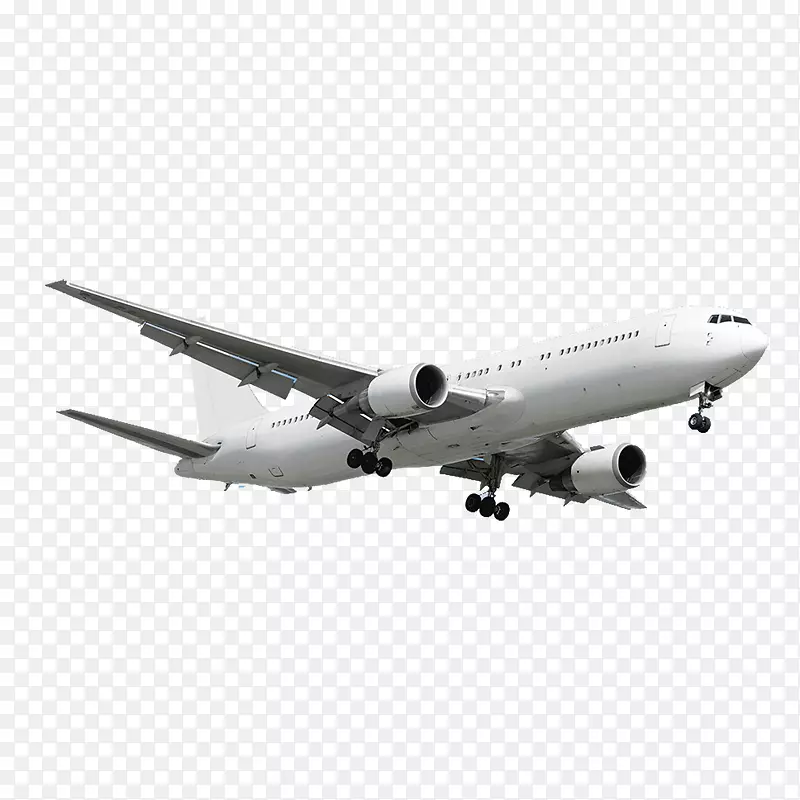 飞机飞行剪贴画-PNG透明，飞机