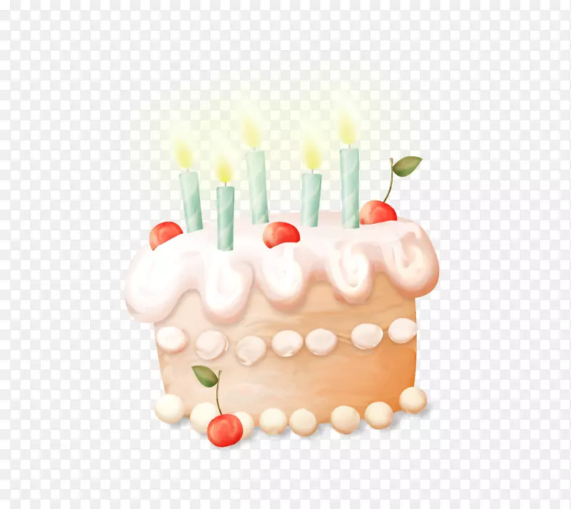 生日蛋糕水果蛋糕图-生日蛋糕