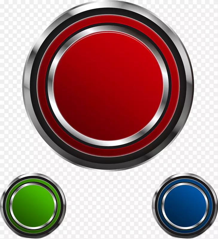 免费红色按钮游戏按下-红色按钮