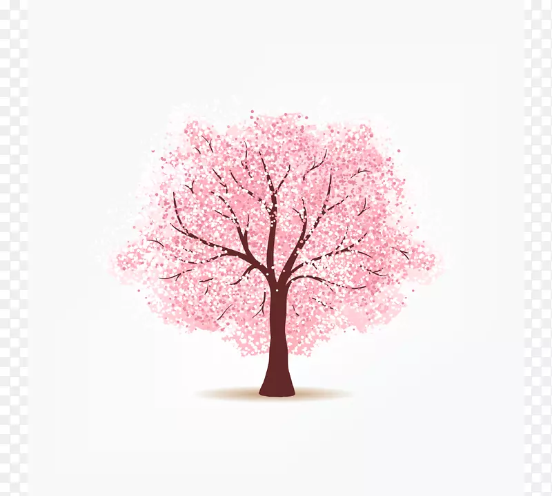 纸樱花-樱花树