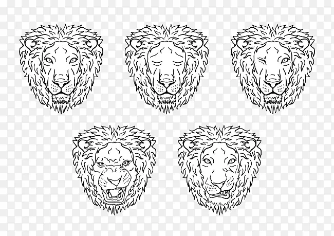 狮子下载-艺术品狮头