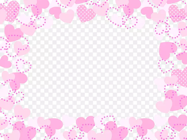 花瓣型-粉红色心脏型