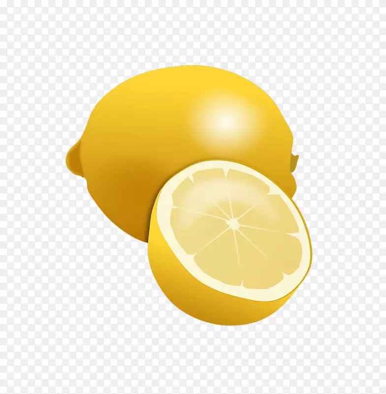 柠檬汁剪辑艺术-卡通柠檬