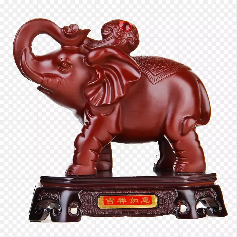 长沙印度象-祝大象装饰品好运