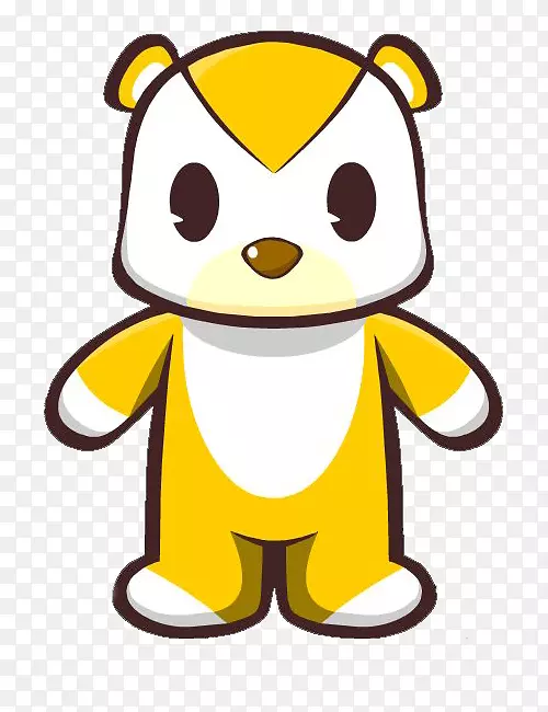 奥比岛浏览器游戏贴纸商品-可爱的小熊