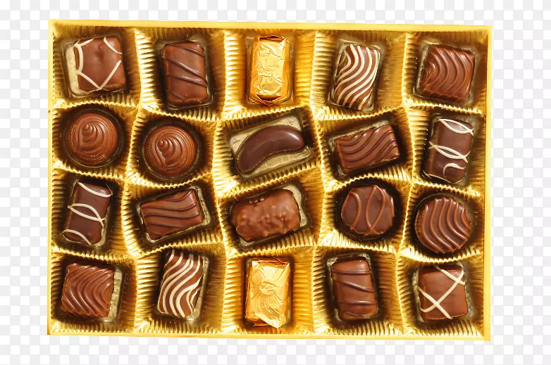 巧克力松露脯糖盒-爱巧克力的象征