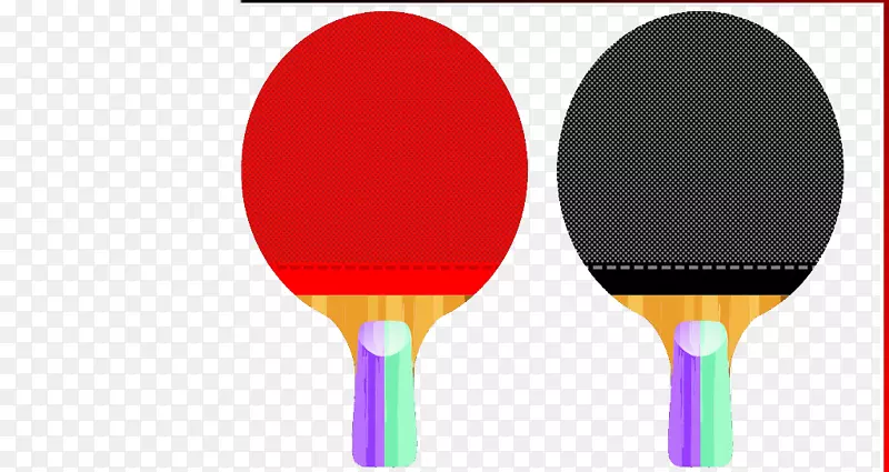 乒乓球球拍字体-乒乓球