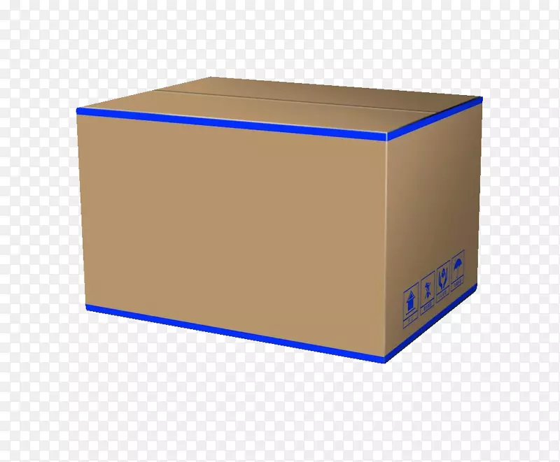 箱形长方形纸箱-仓库纸箱