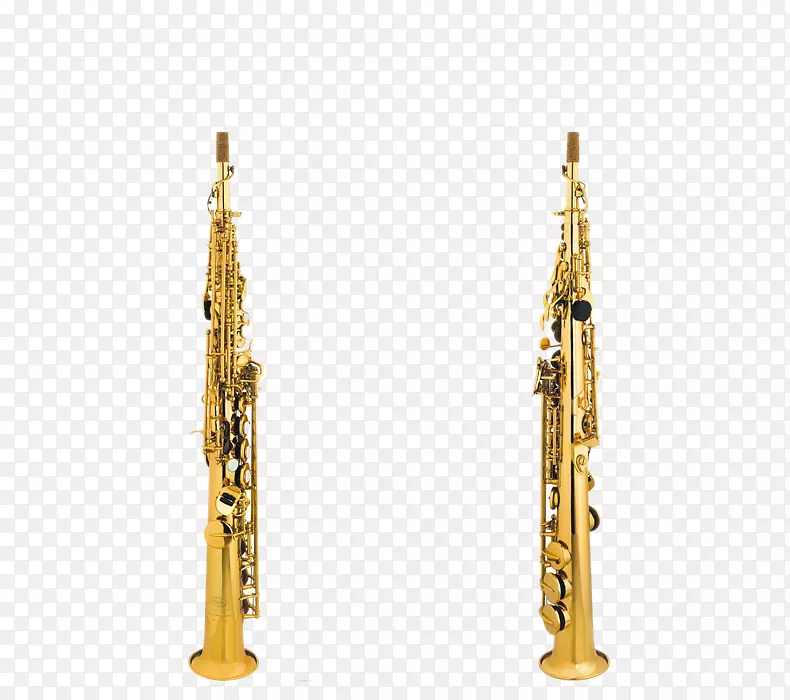 萨克斯管单簧管双簧管铜管乐器金色高音萨克斯管段
