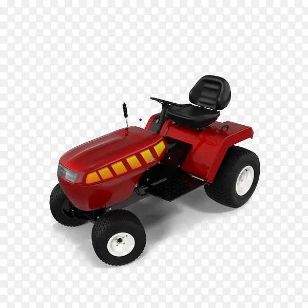 拖拉机下载-小型红色拖拉机