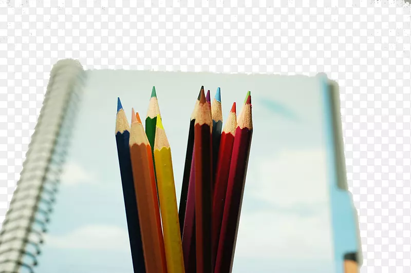 纸，办公用品，文具，彩色铅笔，铅笔和绘画