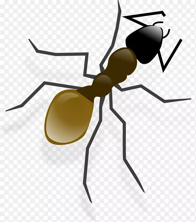 安迪蚂蚁剪贴画-蚂蚁图标