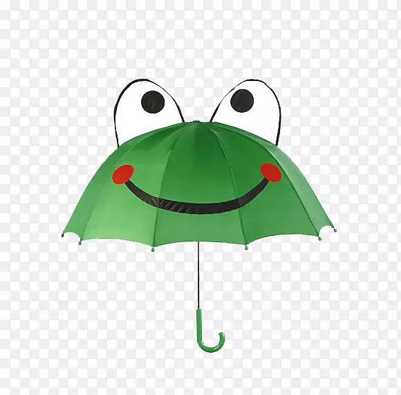 有趣的青蛙伞，儿童雨衣-雨伞