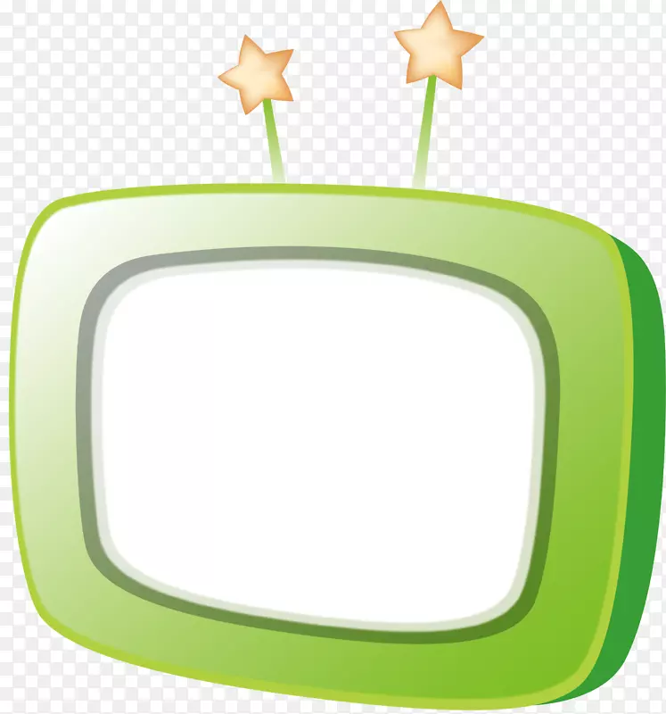 绿色电视图