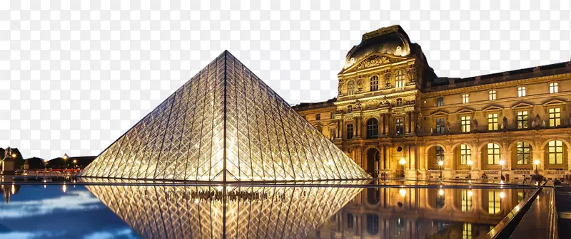 杜卢浮宫金字塔博物馆壁纸-卢浮宫