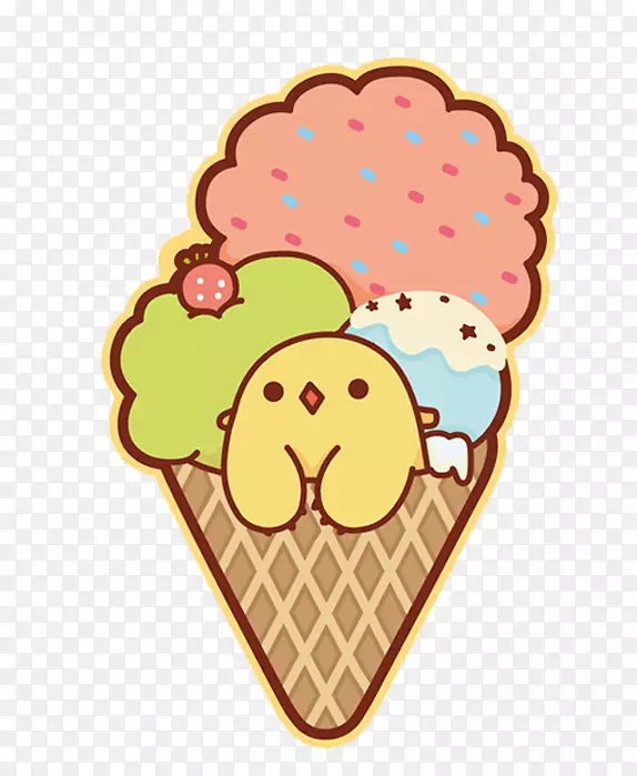冰淇淋Shomei Abeno壁纸-甜冰淇淋