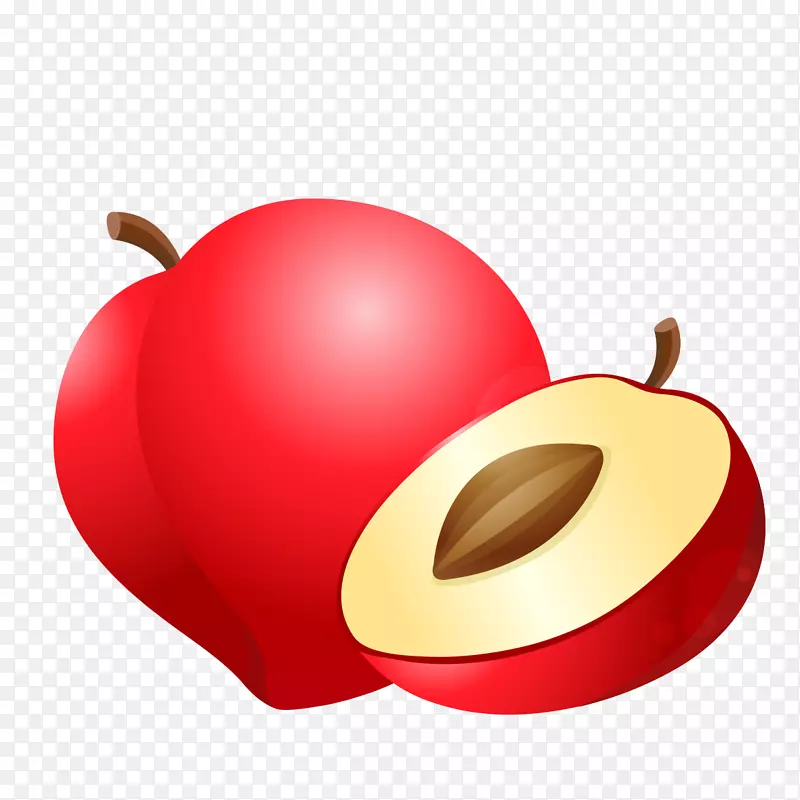 苹果-红猕猴桃图标