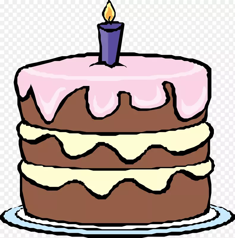 生日蛋糕巧克力蛋糕米奇尼奥煎饼卡通生日蛋糕