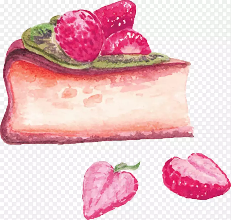 草莓奶油蛋糕纸杯蛋糕草莓派层蛋糕水果蛋糕草莓猕猴桃蛋糕图片材料