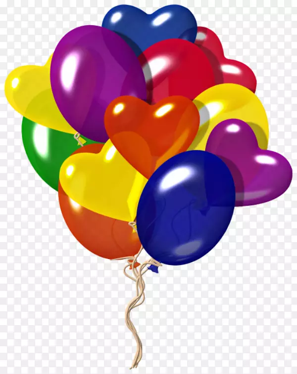 气球贺卡、生日礼物、爱心气球