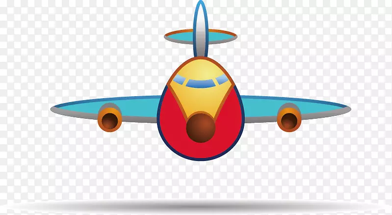 飞机卡通绘图动画.飞机材料动画