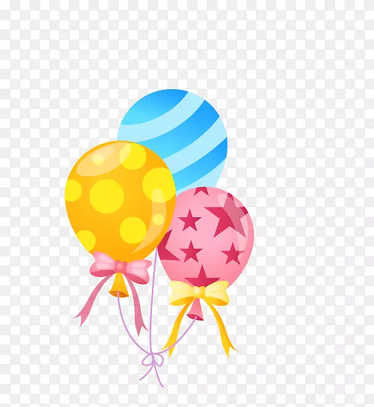 气球图标-三个气球