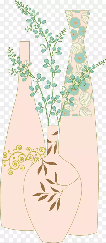 海报花瓶-古典花瓶创意海报创意