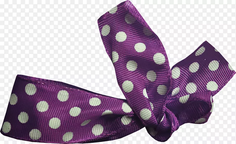 缎带鞋带结夹艺术.紫色图案蝴蝶结