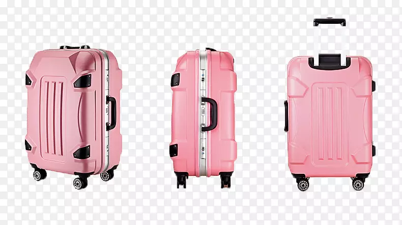 手提行李箱旅行-粉红色行李箱