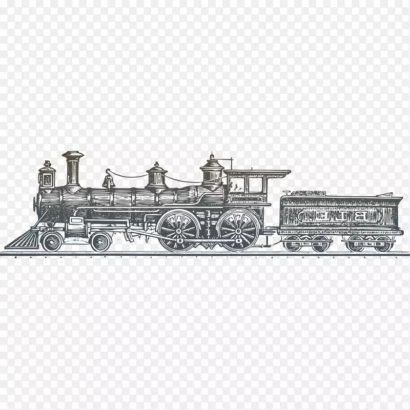 铁路运输蒸汽机车-火车，古代