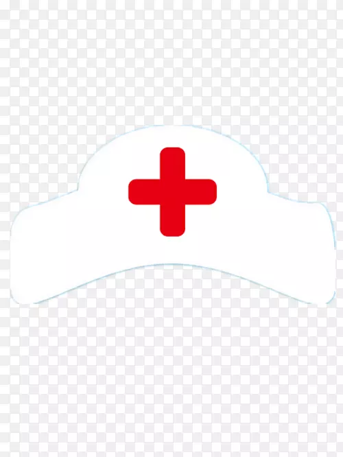 品牌图案-卡通白色护士帽