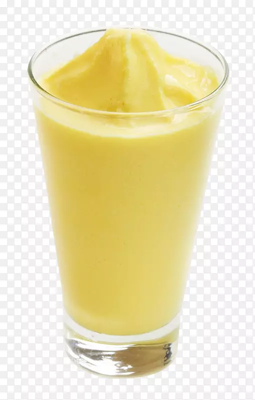 橙汁奶昔模糊肚脐芒果冰沙