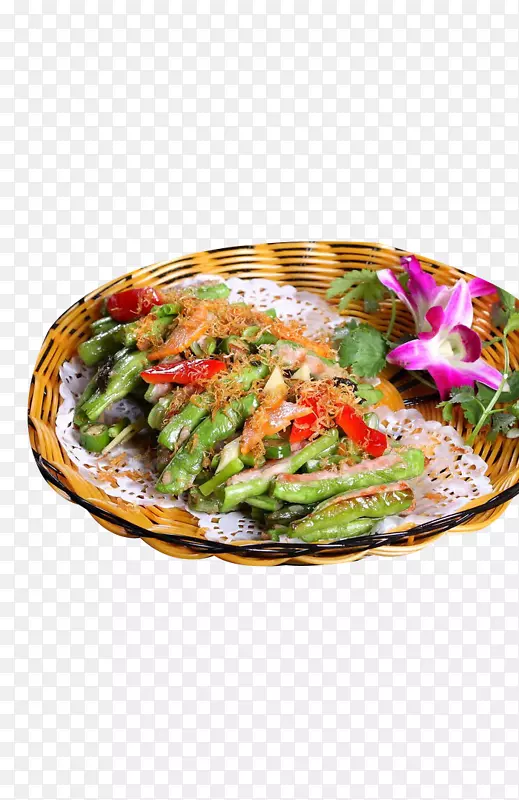 印度料理素食料理青椒普通豆肉豆类红椒