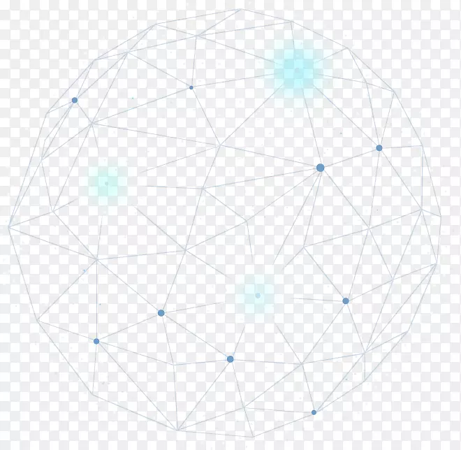 圆对称结构面积格局-科学折线