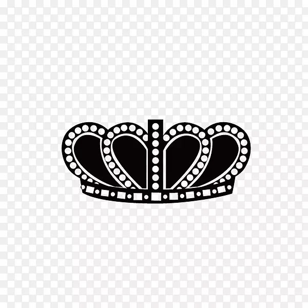 艺术皇冠剪贴画-手绘，皇后，皇冠