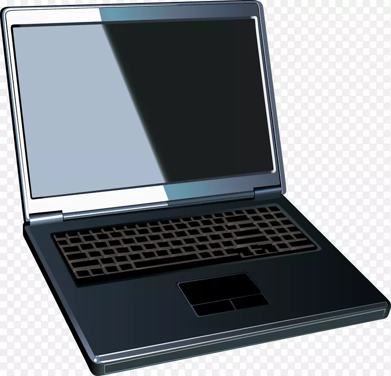 笔记本电脑硬件个人计算机透明度和半透明笔记本材料