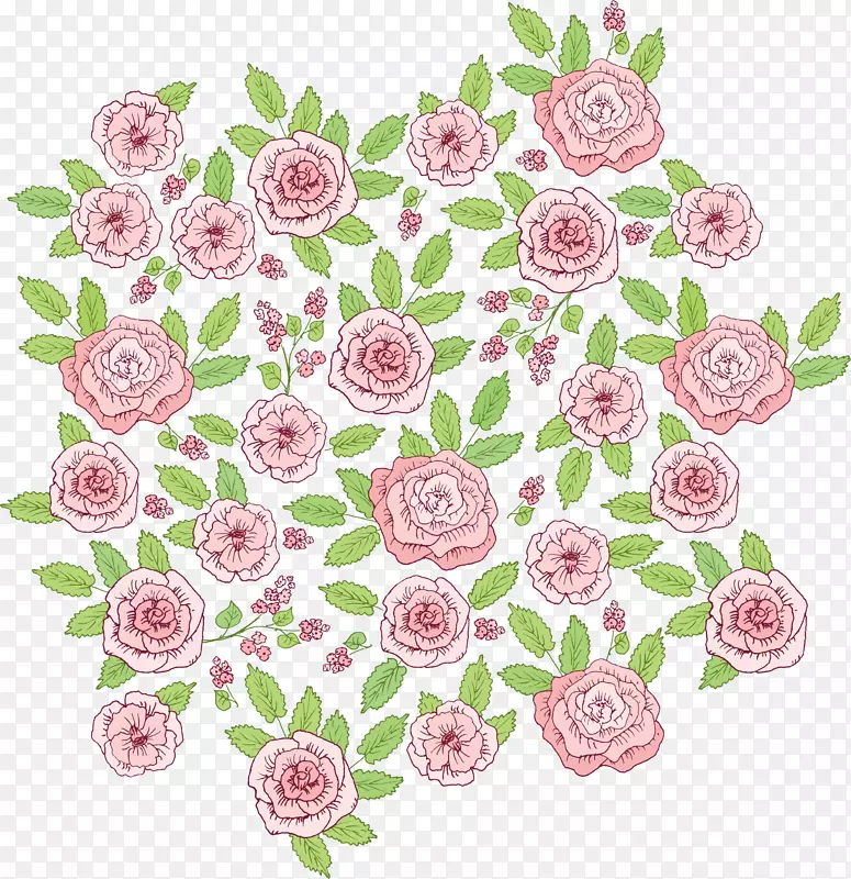 静物：粉色玫瑰海滩玫瑰-粉红色玫瑰背景