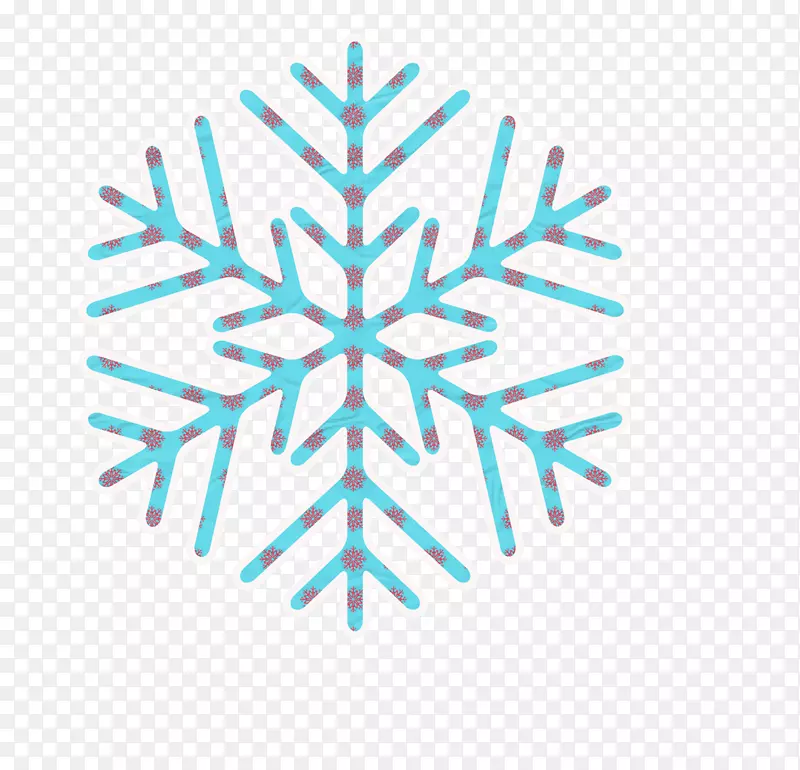 雪花ICO图标-雪花元素