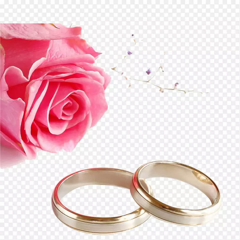 结婚邀请结婚戒指玫瑰墙纸戒指