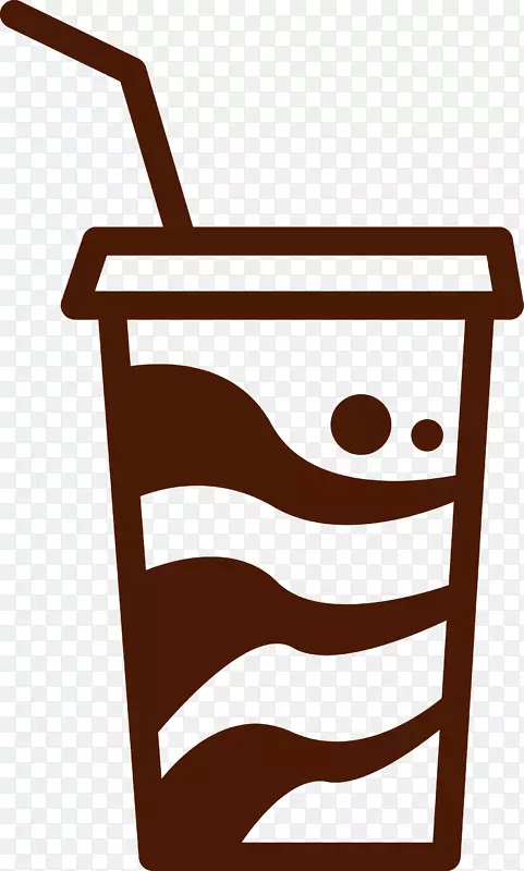 冰咖啡卡布奇诺浓缩咖啡-包装精美的png咖啡杯